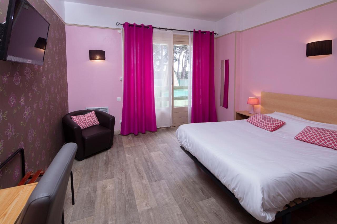 Hotel Les Rocailles Монтаньяк Экстерьер фото
